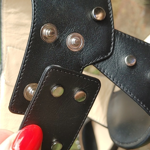 Jimmy Choo Veto 100 Studded Accent Sandal Size 6 (36) with COA (5609) - Picture 5 of 11